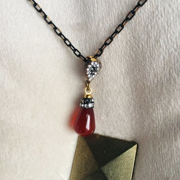 Earrings and Necklace Set with Gift Box -New - Picture 3 of 6